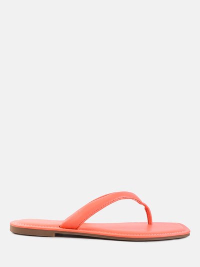 London Rag Tolpo Square Toe Thong Flats product