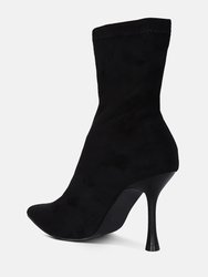 Tweeple Stiletto Boot With A Pointed Toe