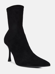 Tweeple Stiletto Boot With A Pointed Toe