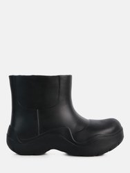 Two Tango Gummy Rain Boots - Black