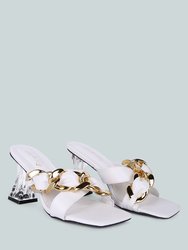 Wandy Link Chain Embellished Sandals