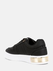 Welsh Panelling Detail Sneakers