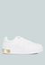 Welsh Panelling Detail Sneakers - White