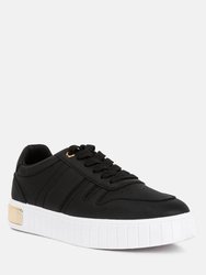 Welsh Panelling Detail Sneakers