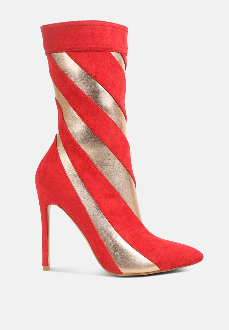 Whistles Straps Ankle Stilletos - Red