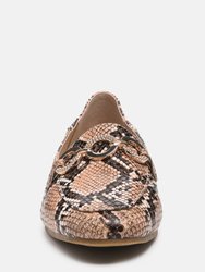 wibele croc textured metal show detail loafers