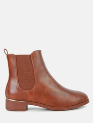 Yacht Winter Basic Ankle Boots - Brown