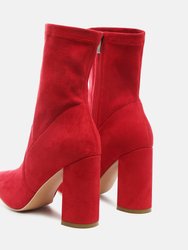 Zahara Suede Bootie