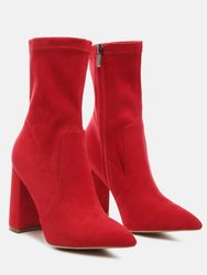 Zahara Suede Bootie