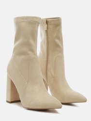 Zahara Suede Bootie