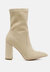 Zahara Suede Bootie - Beige