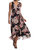 Floral Ruffled Chiffon Maxi Dress