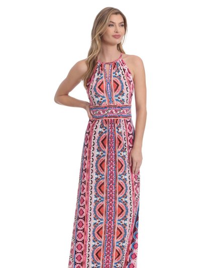 London Times Morris Geometric Maxi Dress product