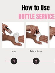 Bottle Service Polish Holder