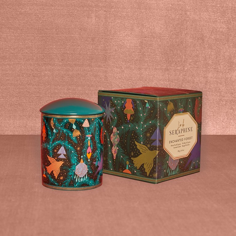 Enchanted Forest Medium Ceramic Jar Candle