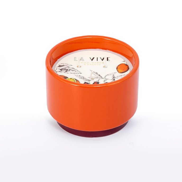 La Vive Goji, Mango & Orange Candle