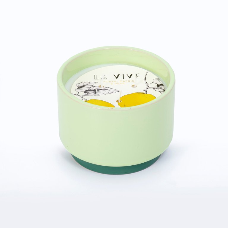 La Vive Lychee, Cassis & Pear Candle