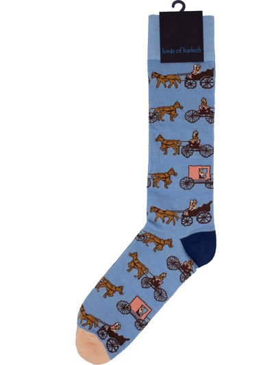 Lords of Harlech Donald Buggies Blue Socks product