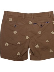 Edward Crest Earth Shorts