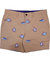 Edward Fish Embroidery Shorts - Fish Embroidery Sand