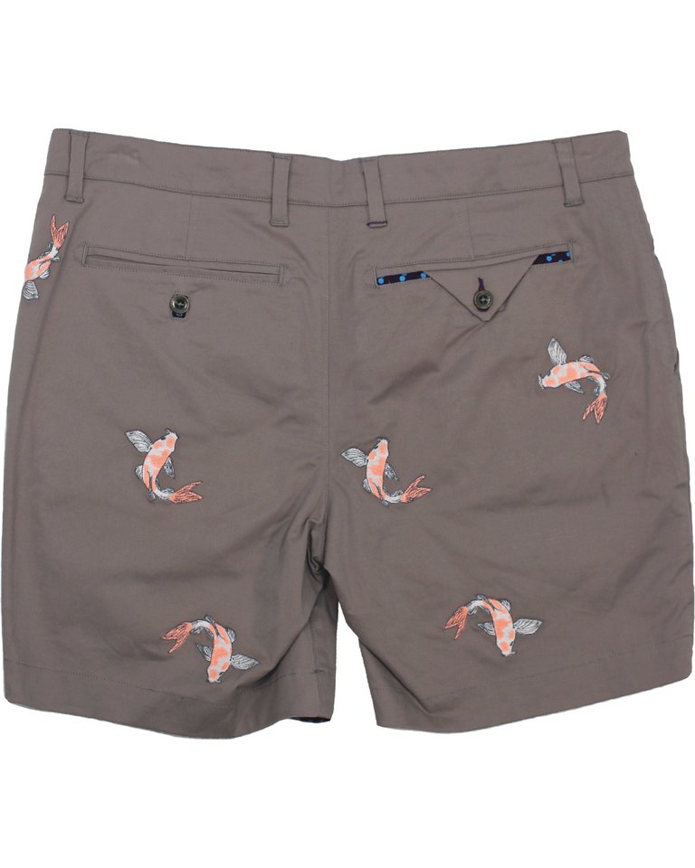 Edward Koi Elephant Shorts