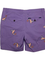 Edward Koi Lilac Shorts