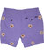 Edward Lilac Flower Embroidery Shorts