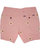 Edward Peach Flower Embroidery Shorts