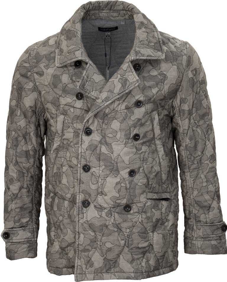 Fritz Art Camo Moss Military Jacket - Camo Moss