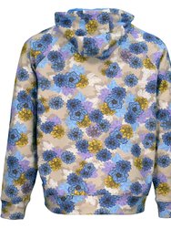 Hank Snap Floral Hoodie - Pumice