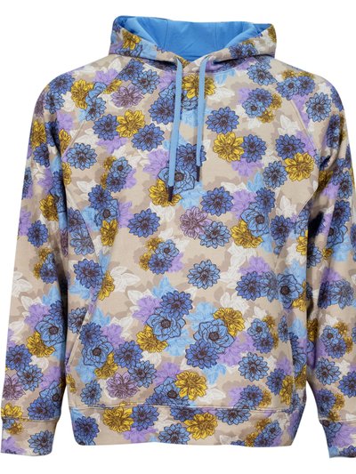 Lords of Harlech Hank Snap Floral Hoodie - Pumice product