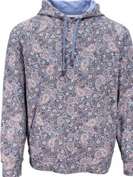 Hank Trippy Paisley Hoodie - Grey - Hank Trippy Paisley Grey