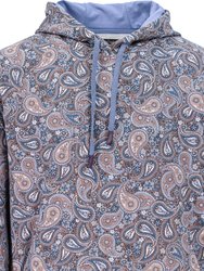 Hank Trippy Paisley Hoodie - Grey