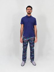 Jack Lux Coral Garden Pants In Purple - Coral Garden Purple