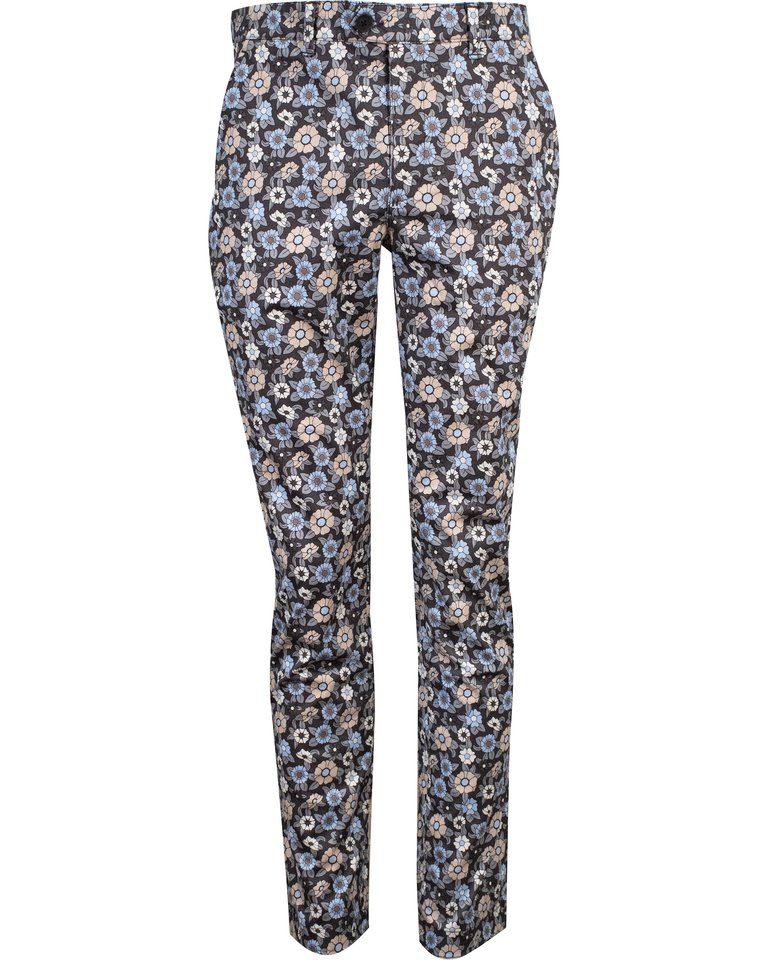 Jack Lux Groovy Floral Pant - Grey