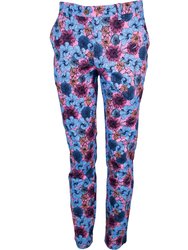 Jack Lux Hibiscus Garden Pants In Pink