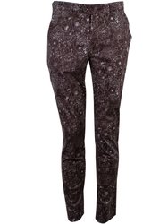 Jack Lux Outline Floral Pant - Black - Jack Lux Outline Floral Black