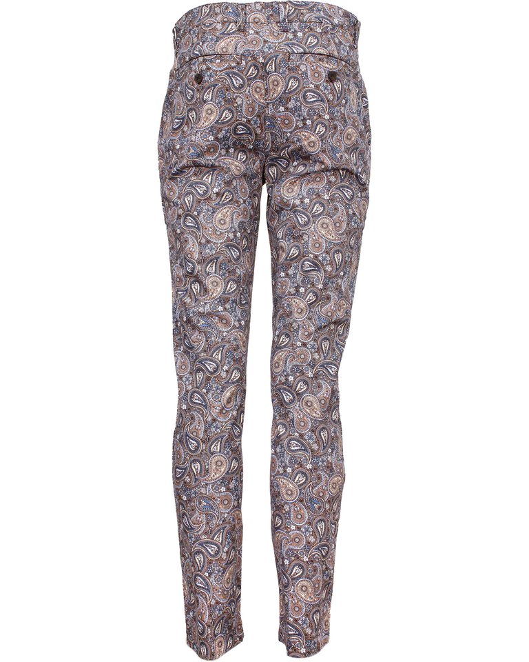 Jack Lux Trippy Paisley Pant - Grey