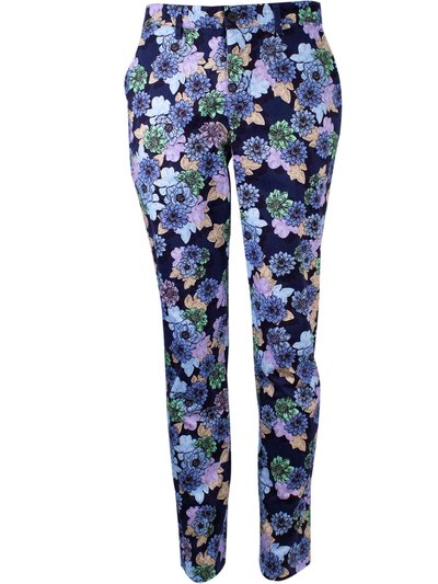 Lords of Harlech Jack Snap Floral Pant - Navy product