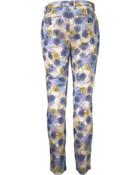 Jack Snap Floral Pant - Pumice