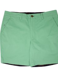 John Flat Front Short - Clover - John Clover