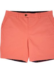 John Flat Front Short - Melon - John Melon