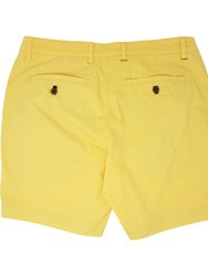 John Flat Front Short - Sunshine