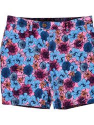 John Hibiscus Garden Shorts In Pink