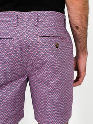 John Large Turtle Short In Pink