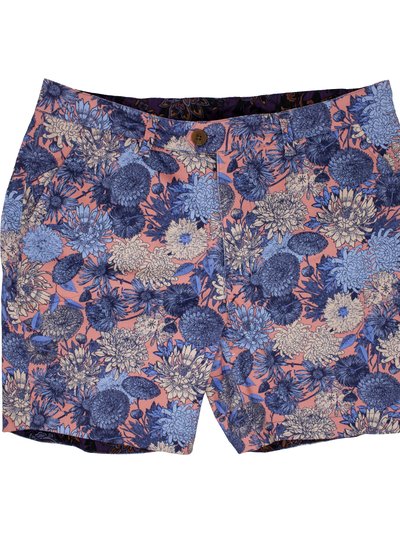Lords of Harlech John Lux Mums Floral Peach Shorts product