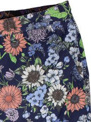 John Lux Rumspringa Floral Navy Shorts