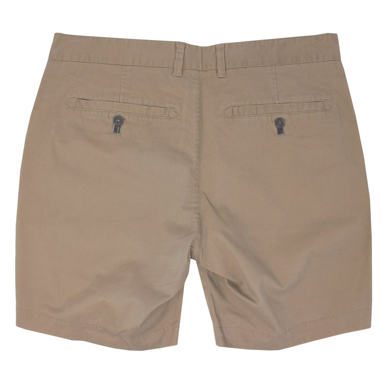 John Shorts In Tan