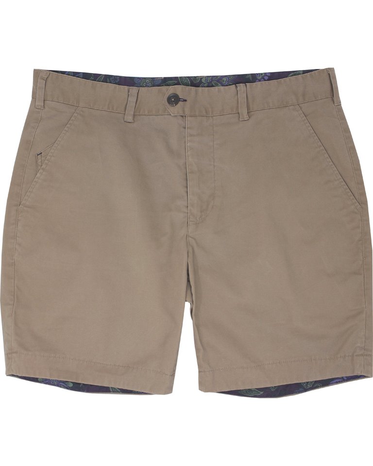 John Shorts In Tan - Tan