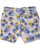 John Snap Floral Flat Front Short - Pumice